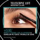 Mascara Telescopic Lift Waterproof, 9.9 ml, Loreal 601937
