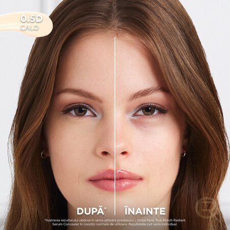 Corector cu efect de serum True Match, nuanta 3R, 10 ml, Loreal 602021