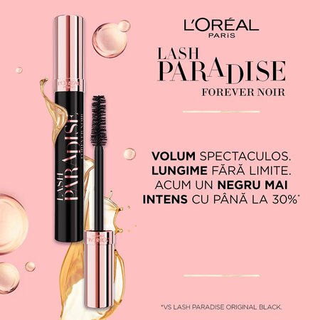 Mascara Lash Paradise Forever Noir, 6.4 ml, Loreal 602030