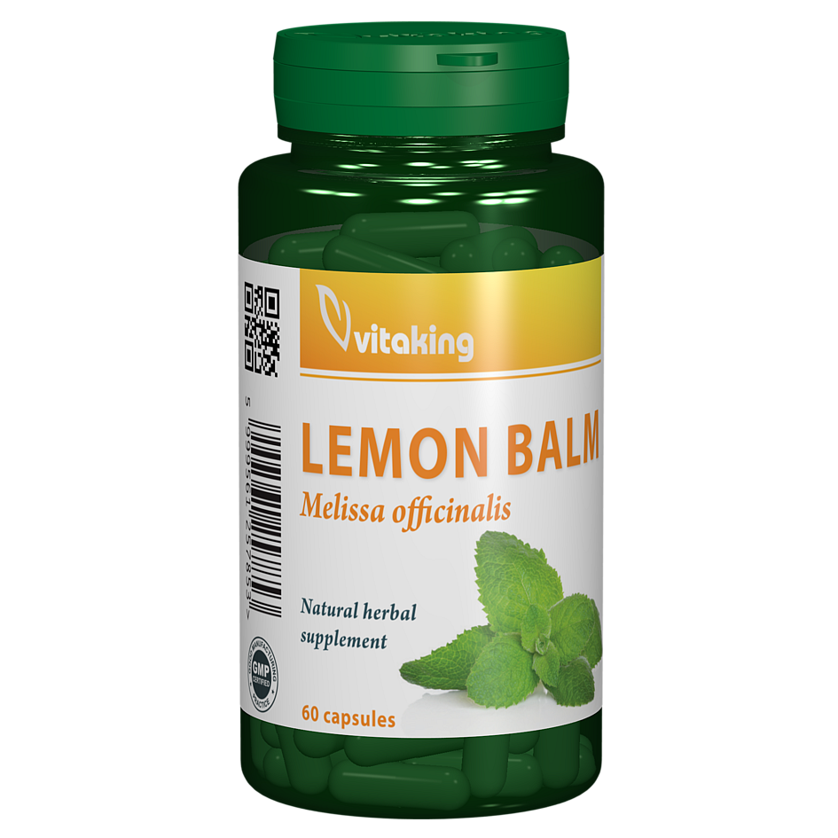 Lemon Balm, 500 mg, 60 capsule, Vitaking