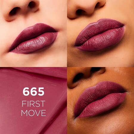 Ruj lichid mat, nuanta 665 First Move, Infaillible Matte Resistance, 5 ml, Loreal 602116