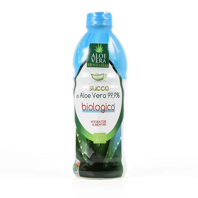 Aloe Vera suc bio, 1000 ml, Benessere