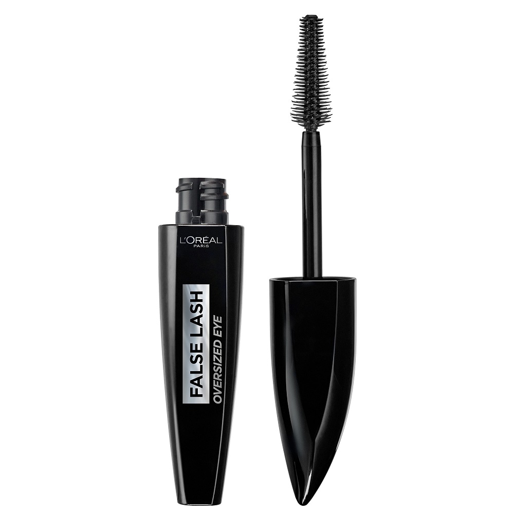 Mascara cu efect de gene false False Lash Oversized Black, 8.9 ml, Loreal