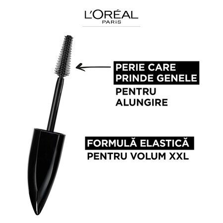 Mascara cu efect de gene false False Lash Oversized Black, 8.9 ml, Loreal 602133