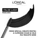 Mascara cu efect de gene false False Lash Black, 8.9 ml, Loreal 602137