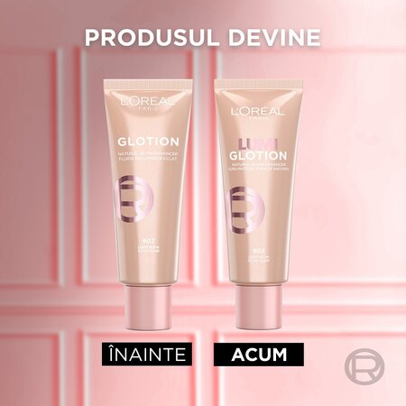 Lotiune iluminatoare Lumi Glotion, Nuanta 902 Light Glow, 40 ml, Loreal 602158