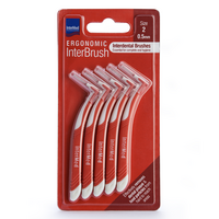 Periute interdentare Size 2 0.50 mm Ergonomic InterBrush, 5 bucati, Intermed