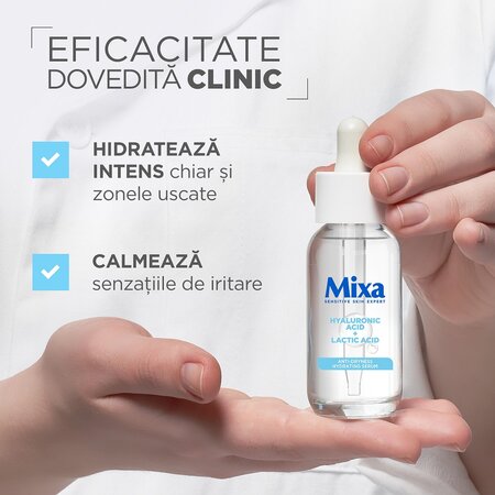 Serum calmant si hidratant Anti-Dryness, 30 ml, Mixa 602203