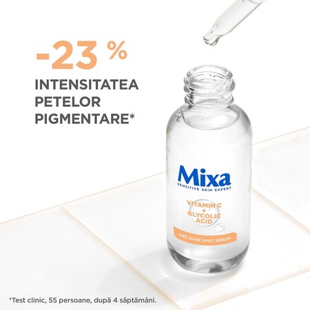 Serum anti-pete pigmentare Anti-Dark Spot, 30 ml, Mixa 602219