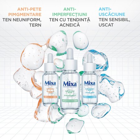 Serum anti-imperfectiuni Anti Imperfection, 30 ml, Mixa 602241