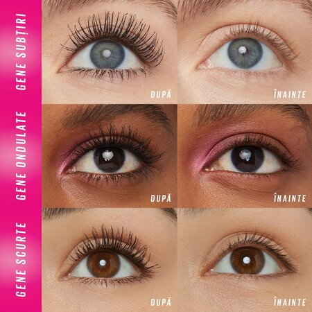 Mascara Lash Sensational Firework Waterproof, 10 ml, Maybelline 602270