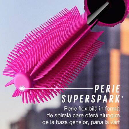 Mascara Lash Sensational Firework Waterproof, 10 ml, Maybelline 602268