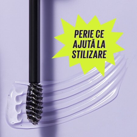 Mascara pentru fixarea sprancenelor Lash SuperLock Brow Glue, 7 ml, Maybelline 602280
