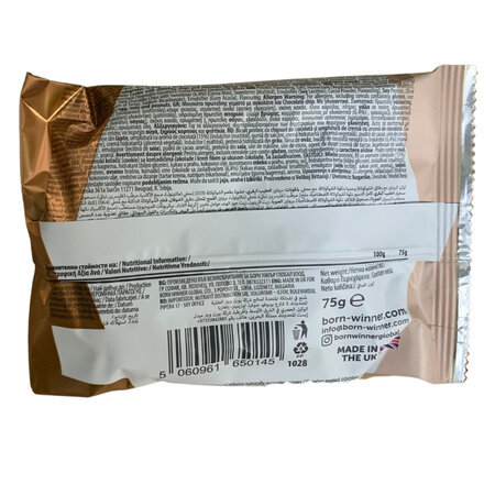 Biscuite proteic cu bucati de ciocolata Deluxe Chocolate Chip, 75 g, Born Winner 602295