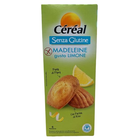 Madlene fara gluten cu aroma de lamaie, 180 g, Cereal 602413