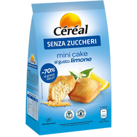 Mini prajituri fara zahar cu aroma de lamaie, 196 g, Cereal