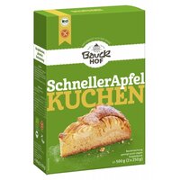Mix eco fara gluten pentru tort de mere, 500 g, Bauckhof