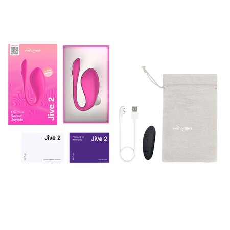 Vibrator pentru cuplu Roz Jive 2, 1 bucata, We-Vibe 602551