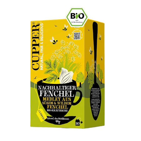 Infuzie eco din fenicul, 20 plicuri, Cupper 602587