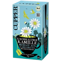 Infuzie eco din flori de musetel, 20 plicuri, Cupper