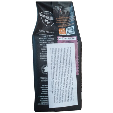Cafea arabica eco macinata Columbia, 250 g, Destination 602615
