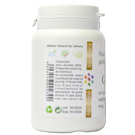Vitamina C C-Vital, 100 g, Anghoras Invest 747433