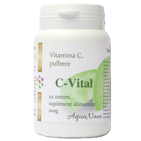 Vitamina C naturala C Vital, 100 g, Anghoras Invest