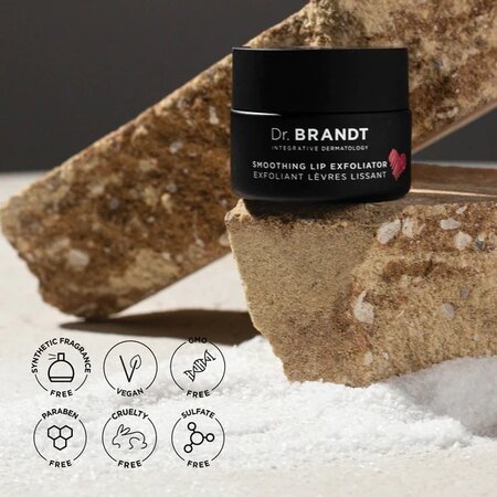 Exfoliant pentru buze Smoothing Lip Scrub, 10 ml, Dr. Brandt 606081