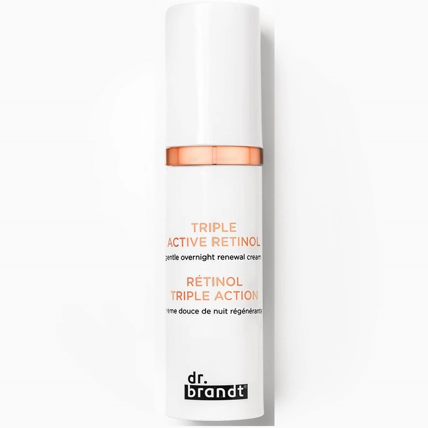 Crema de noapte pentru fata cu retinol Triple Active Retinol, 30 ml, Dr. Brandt