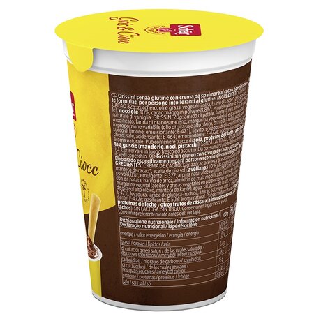 Grisine si crema de ciocolata fara gluten Milly, 52 g, Schar 603177
