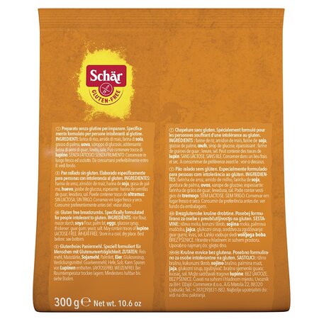 Pesmet fara gluten Pan Grati, 300 g, Schar 603199