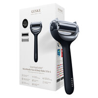 Roller pentru masaj facial si corporal 8 in 1 Black MicroNeedle, 1 bucata, Geske