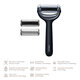 Roller pentru masaj facial si corporal 8 in 1 Black MicroNeedle, 1 bucata, Geske 603252