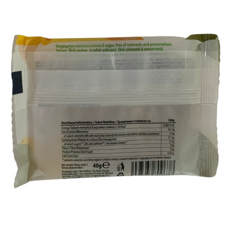Cookie keto cu alune si migdale, 40 g, Rusani 603951