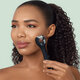 Roller pentru masaj facial 9 in 1 Black MicroNeedle, 1 bucata, Geske 603313