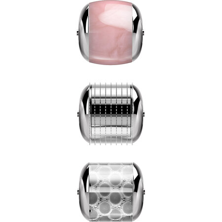 Roller pentru masaj facial 9 in 1 Starlight MicroNeedle, 1 bucata, Geske 603321