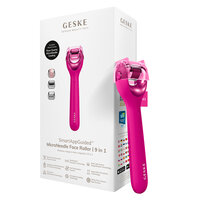 Roller pentru masaj facial 9 in 1 Magenta MicroNeedle, 1 bucata, Geske
