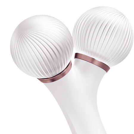 Roller pentru masaj facial 4 in 1 Starlight Sonic, 1 bucata, Geske 603374