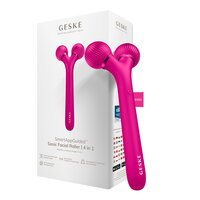Roller pentru masaj facial 4 in 1 Magenta Sonic, 1 bucata, Geske