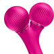 Roller pentru masaj facial 4 in 1 Magenta Sonic, 1 bucata, Geske 603379