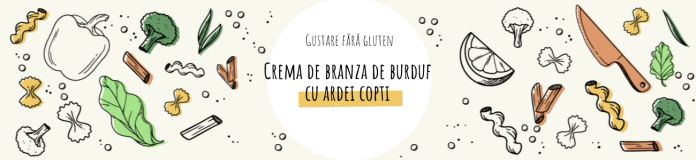 Ziua 7: Gustare Fara Gluten Crema de branza de burduf cu ardei copti 