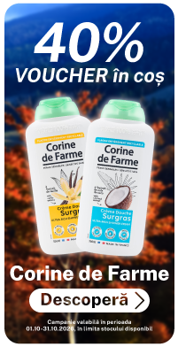 Corine De Farme 40% Voucher in cos Octombrie