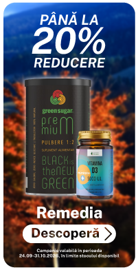 Remedia Pana la 20% Reducere Septembrie-Octombrie