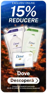 Dove 15% Reducere 29.10-05.11 Exclusiv Online