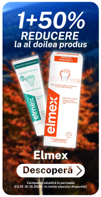 Elmex 1+50% Reducere la al 2-lea Octombrie