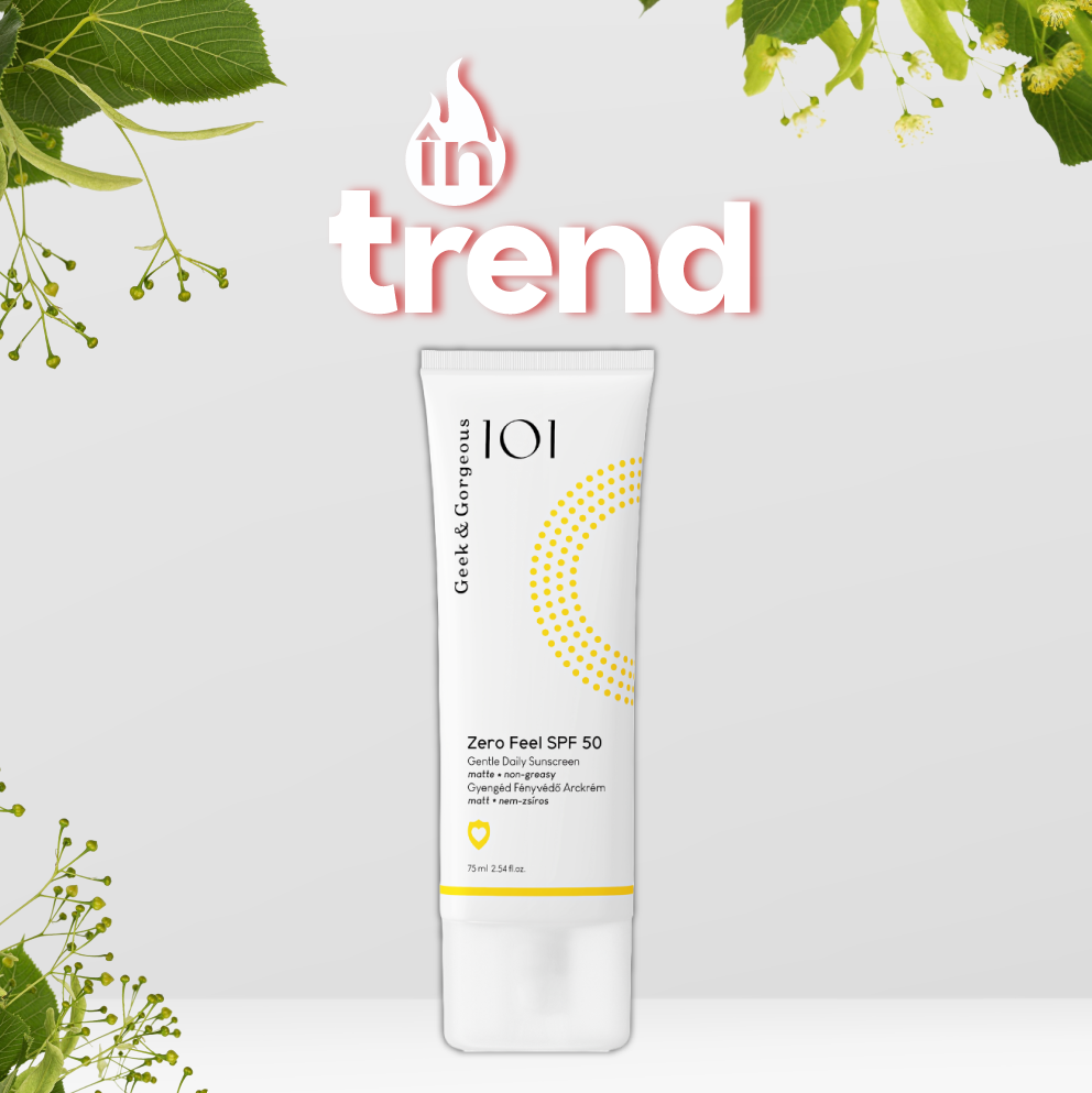 Crema de fata cu SPF 50 Zero Feel, 75 ml, Geek & Gorgeous