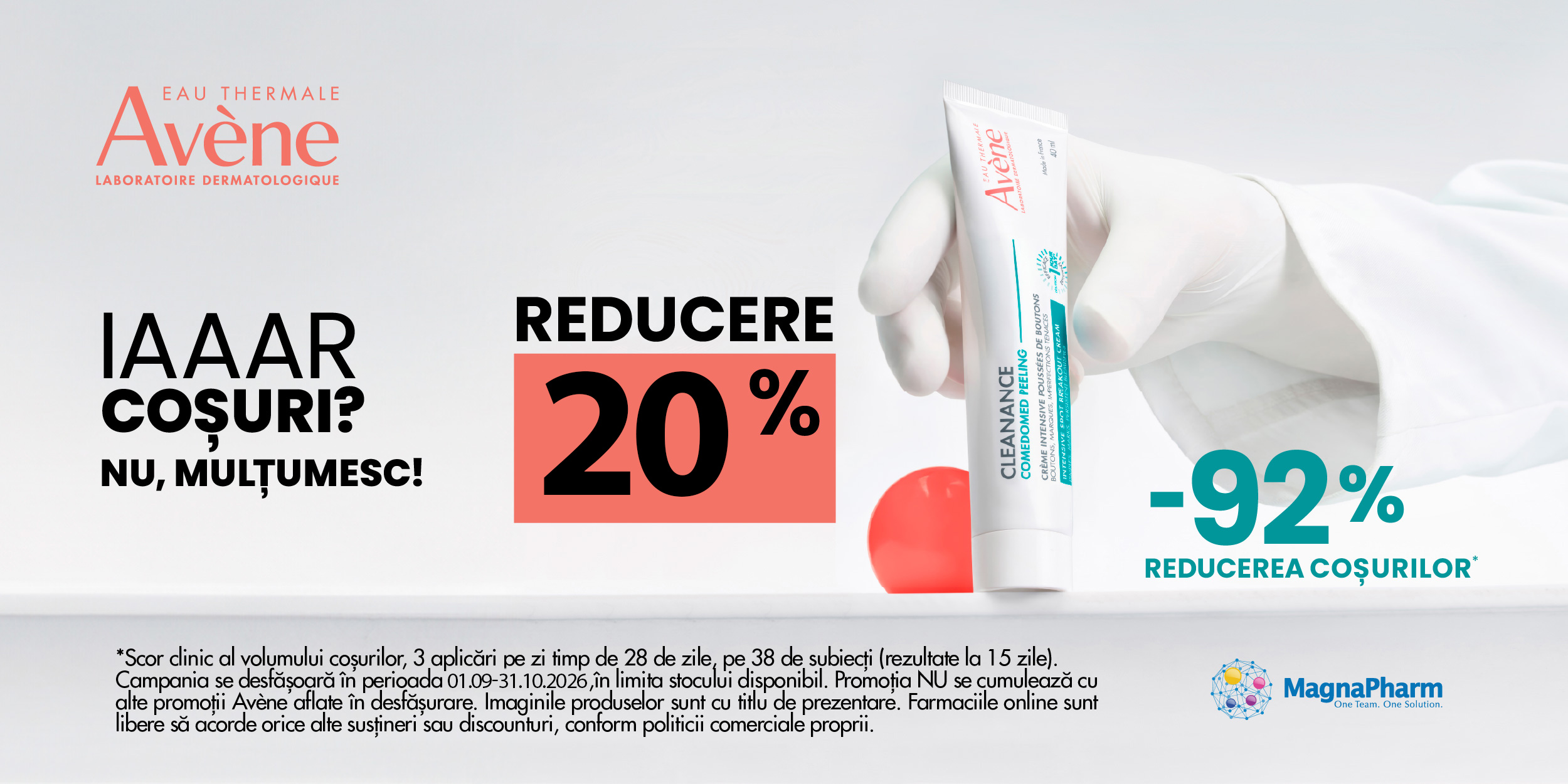 Crema intensiva impotriva cosurilor Comedomed Peeling Cleanance, 40 ml, Avene