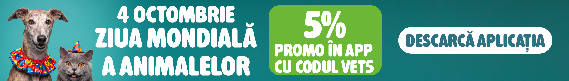 ZIUA INTERNATIONALA A ANIMALELOR