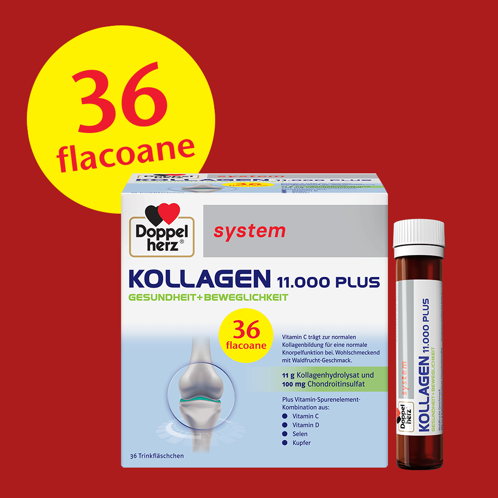 Kollagen 11.000 plus - 36 flacoane