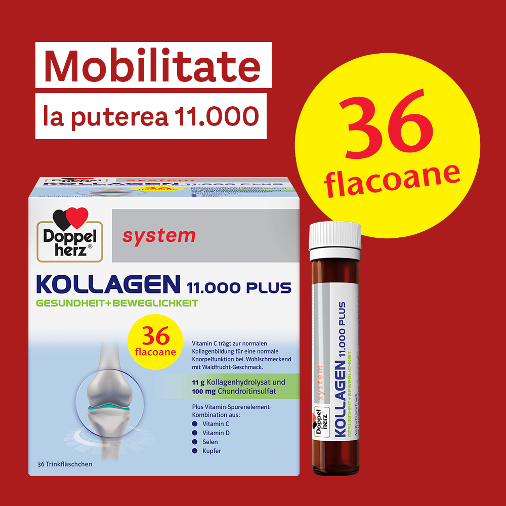 Kollagen 11.000 plus - 36 flacoane